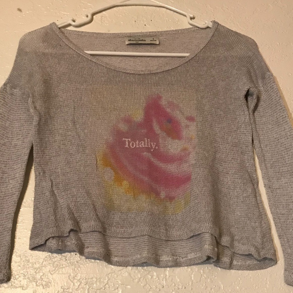 Size S Girls Abercrombie Kids Long Sleeve Top